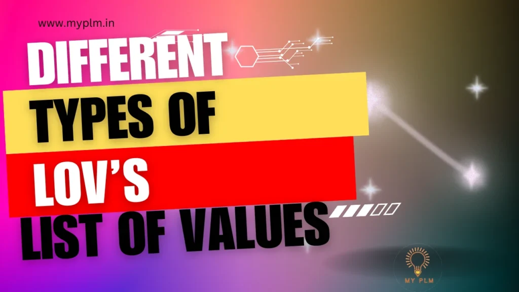 What is List of Values